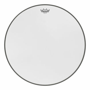 Remo 22" Powerstroke 3 Ambassador White Suede Bass Drumhead