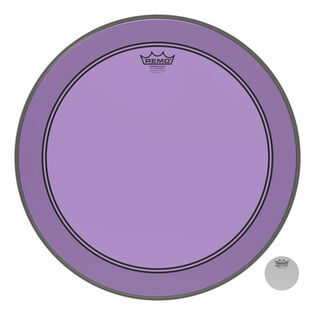 Remo Colortone Powerstroke P3 Batter Bass Drumhead - Purple
