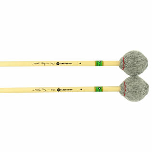 JGpercussion Matthew Coley MC1B Marimba Mallets - Very Hard