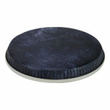 Remo Skyndeep S Series Bongo Head - Black Calfskin Graphic
