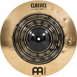 Meinl 16" Classics Custom Dual Crash Cymbal
