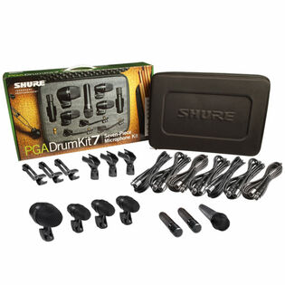 Shure PGADRUMKIT7 7 Piece Drum Microphone Pack