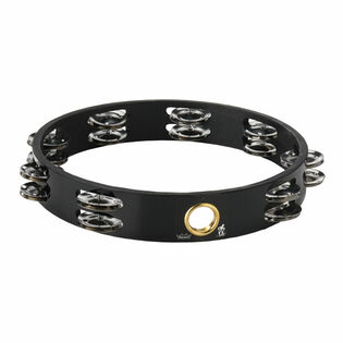 Remo 10" Headless Double Row Tambourine - Black