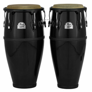 Pearl Primero Fiberglass Conga Set - #602 Bistre Black