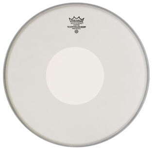 Remo 14" Controlled Sound Coated Drumhead with White Dot On Bottom