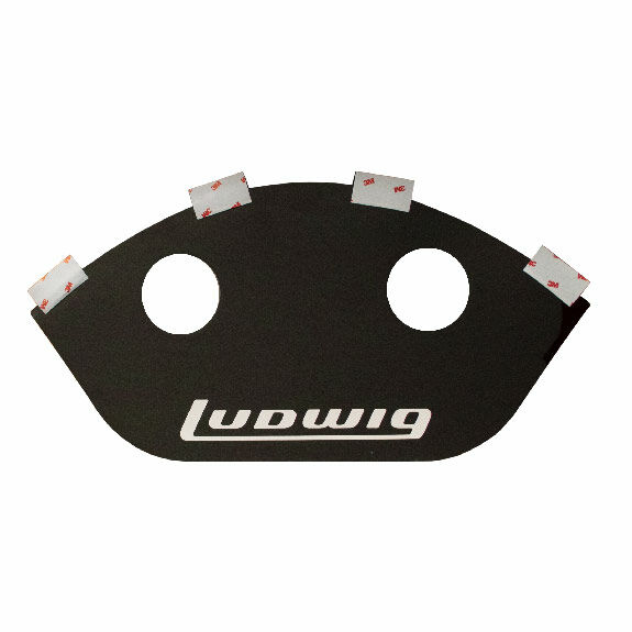 Ludwig LMSPB 14" Marching Snare Sound Projector Black Steve Weiss Music