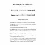 Bolton-Instructions for the Tambourine Alternate Picture