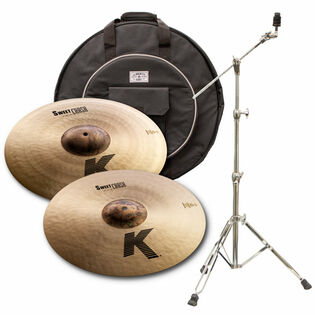 Zildjian Sweet Crash Pack with 2 FREE Cymbal Stands & Cymbal Bag