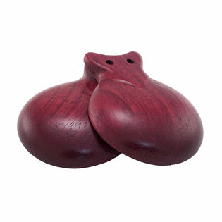 Black Swamp Pair of Individual Castanet Cups for PCC-CM - Purpleheart