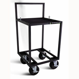 Performance Carts - Speaker Cart -Subwoofer on Bottom Full-Range on Top