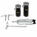 Pearl Aluminum Rocket Toms - Piano Black Alternate Picture