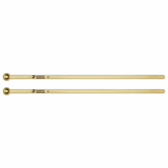 Acoustic Percussion Metallic Series B2 Glockenspiel Mallets Rattan