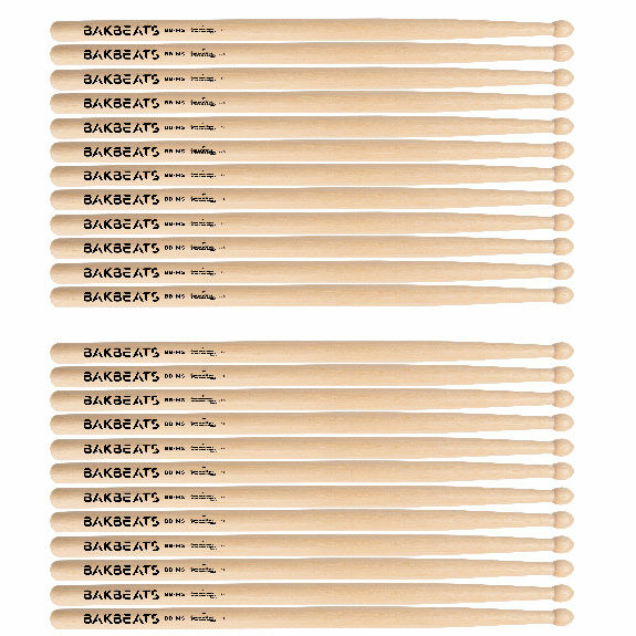 Innovative BBMS Bakbeats Marching Snare Drumsticks (12 Pair) Steve
