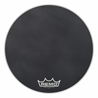 Remo 22" Black Suede Powermax Marching Bass Drum Head (Blemished)
