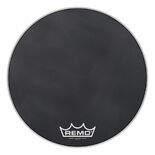 Remo 22" Black Suede Powermax Marching Bass Drum Head (Blemished)