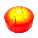 Nataraj 8" Tongue Drum - D Akebono (Red Sunburst Finish)