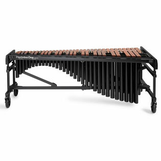 Marimba One 4.6 Octave Wave Series Marimba with Traditional Keyboard and Basso Bravo Resonators