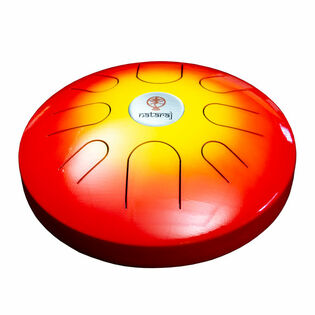 Nataraj 12" Tongue Drum - B Akebono (Red Sunburst)