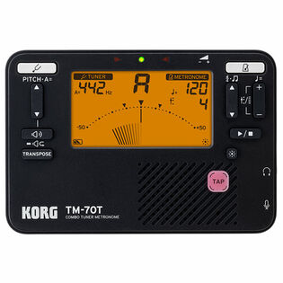 Korg Combo Tuner / Metronome TM70T - Black