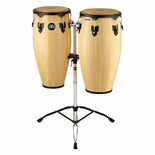 Meinl Headliner Wood Conga Set with Double Stand - 11"/12"