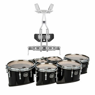 Mapex Quantum MkII California Cut Tenors Sextet in Black with Carrier included