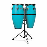 LP Discovery Conga Set with Stand - Sea Foam Finish