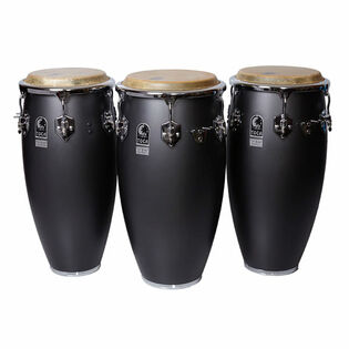 Toca Custom Deluxe Wood Congas - Matte Grey