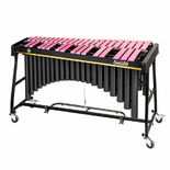Saito 3.0 Concert Vibraphone with Pink Bars and Black Resonators - With Motor (Used-Demo)