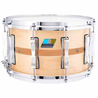 Ludwig Slotted Coliseum Maple Snare Drum - 14x8