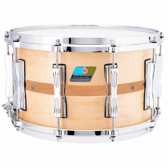Ludwig Slotted Coliseum Maple Snare Drum - 14x8 L903XX0N | Steve