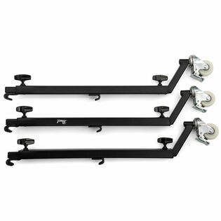 Pearl PMBDL3W Multi-Fit Bass Drum Legs with Casters (Set of 3)
