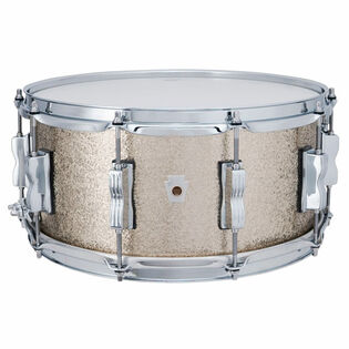 Ludwig NeuSonic Snare Drum Titanium Silver Sparkle - 14x6.5