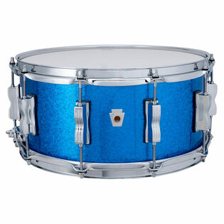Ludwig NeuSonic Snare Drum Blue Super Sparkle - 14x6.5