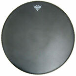 Remo 30" Powermax Black Suede Marching Bass Drum Head (Small Crown Logo)