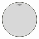 Remo 24" Smooth White Emperor Crimplock Marching Bass Drum Head (Small Crown Logo)