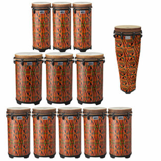 Remo 12 Player Tubano Classroom Pack - Fabric Kintekloth