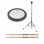 Remo 8" Tunable Practice Pad Complete Bundle with Stand and Drumsticks