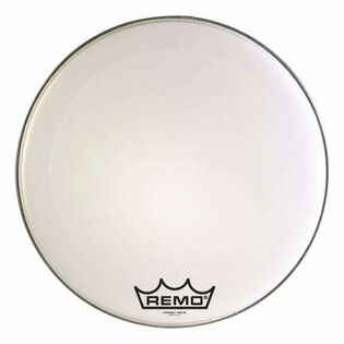 Remo 28" PowerMax Ultra White Marching Bass Drumhead (Blemished Flesh Hoop)