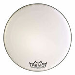 Remo 28" PowerMax Ultra White Marching Bass Drum Head (Blemished Flesh Hoop)