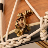 Loyal Drums Independence Model Rope Tension Snare Drum - Natural Clear Coat Alternate Picture