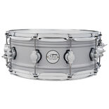 DW Design Series Matte Aluminum Snare Drum - 14x5.5