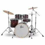 Gretsch Catalina Maple CM2 5-piece Shell Pack with 20" Bass Drum Satin Deep Cherry Burst