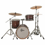 Gretsch Catalina Club CC2 3-Piece Shell Pack with 18" Bass Drum - Satin Walnut Glaze