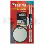 Wanamaker-Rudimental Drum Pack (includes book, pad and sticks)