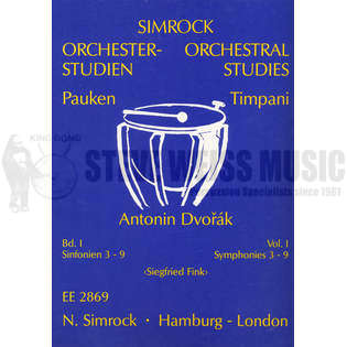 Dvorak-Timpani Parts Vol. 1: Symphonies 3 - 9