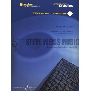 Leroux-20 Progressive Studies for Timpani 1