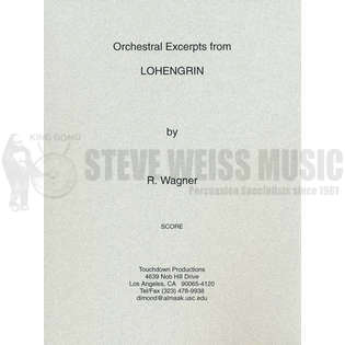 Wagner-Lohengrin (excerpts) (perc./timp. score ONLY ed. by There