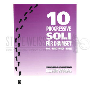 Sponsel-10 Progressive Soli fur Drumset
