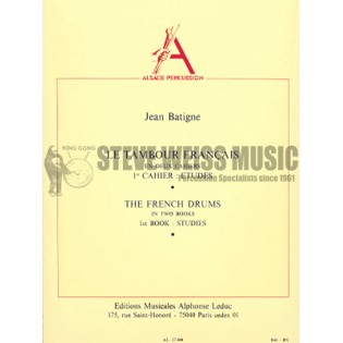 Batigne-The French Drums (Bk 1)