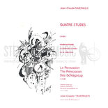 Tavernier-Quatre Etudes Vol. 2 (5-8)-DS/V or PN/PN